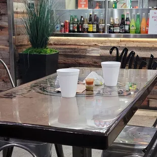 Poor service. My friend is vegan and asked for potatoe taco  cooks continued to serve her with cheese and laughed at her face.