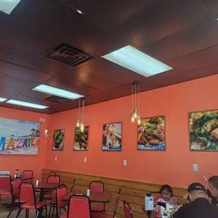 More seating inside.