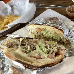 Carnitas torta