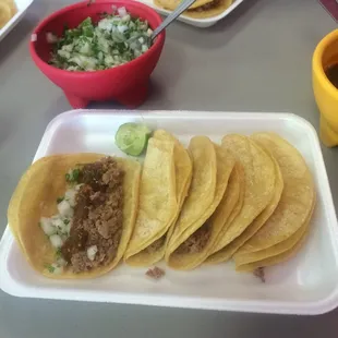 tacos, food