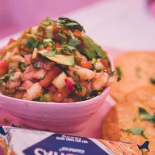 Shrimp ceviche