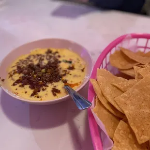 Chile con Queso with chorizo