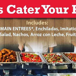 Buffet Catering for all events!