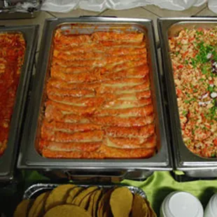 Wedding and Quinceanera catering available.
