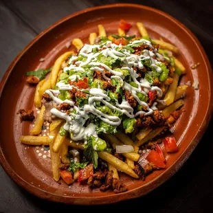 Al pastor fries