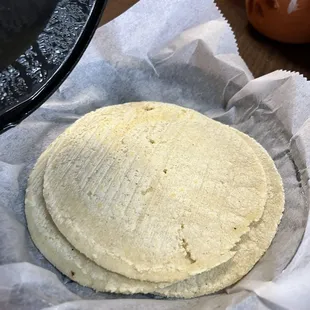 Homemade tortillas
