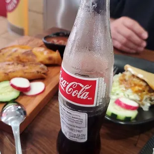 Bottled coke