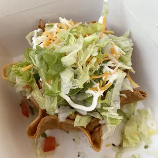 Taco salad was delicious!
