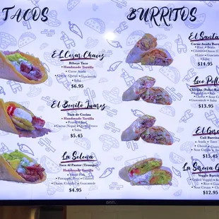NEW MENU May 2023