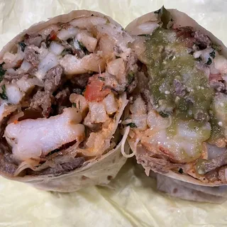 Surf Turf Burrito