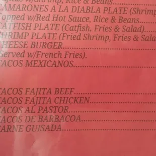 Menu 6.