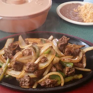 Fajita plate.