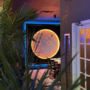 a full view of the moon