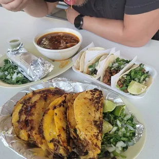Beef Chicharron Taco