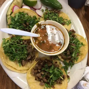 Mini Tacos de asada
