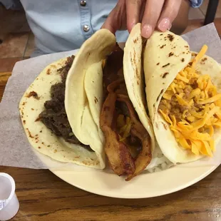 Big Flour Tacos!