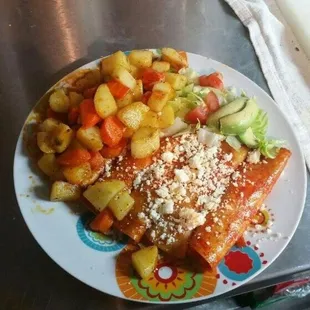 Mexican enchiladas