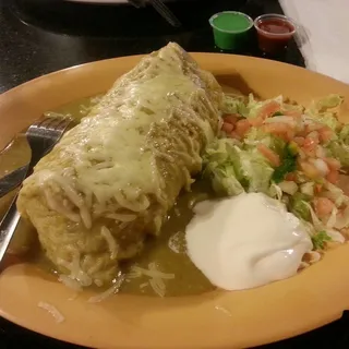 Green Chile Pork Burrito