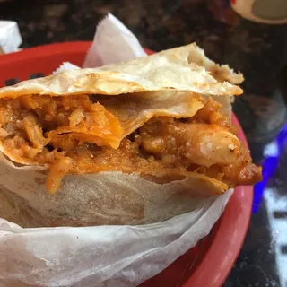 Diablo Shrimp Burrito