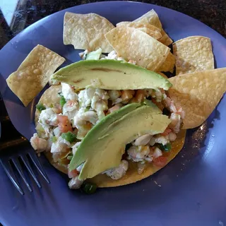 Ceviche Tostada