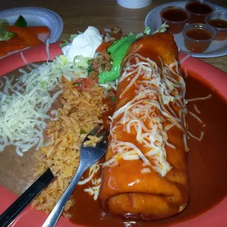 #22 Chimichanga Combo