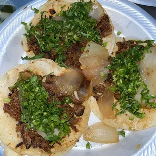 Al pastor- came with grilled onions and Eddie added cilantro