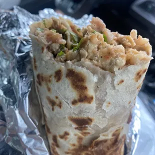 Burrito de pollo
