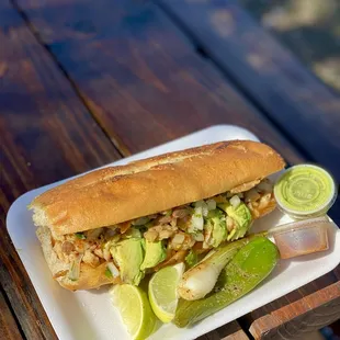 Chicken torta