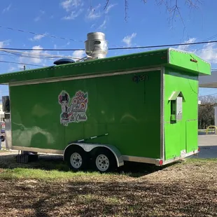 Open for business at the corner of Craddock and old RR12, on Sunny's corner lot.