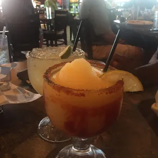 nachos, drink