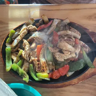 Fajitas de Pollo