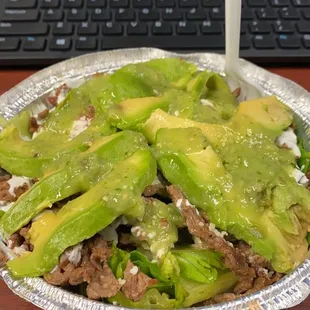 Avocado Steak Salad!