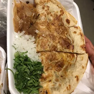 Flavorful quesadilla