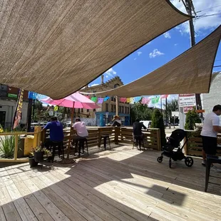 Patio area
