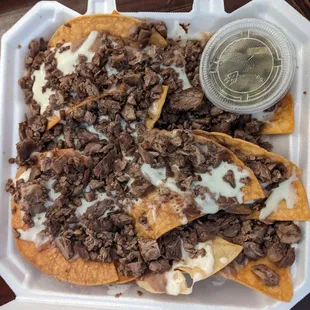 food, nachos