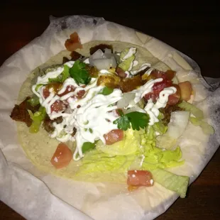 Milanesa taco! So good!