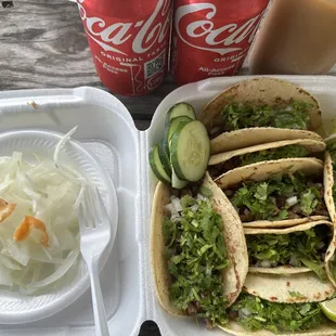 Coke Can Tacos