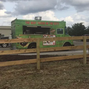 Food truck at Olentangy Brewing Company