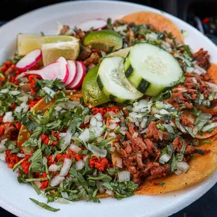 Chorizo taco Alpastor taco  Suadero taco Tripa taco