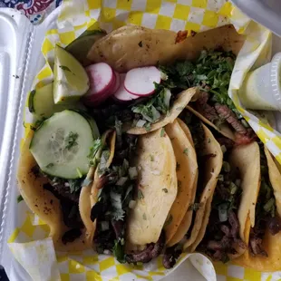 Carne asada tacos