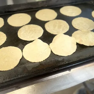 Handmade tortillas