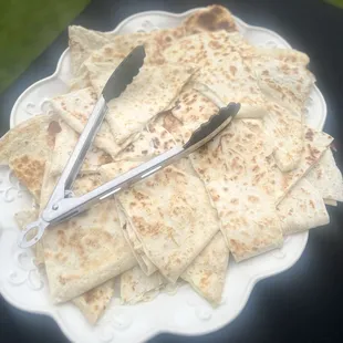 Cheese quesadillas