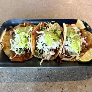 Surf and Turf Tacos (Carne Asada and Shrimp)
