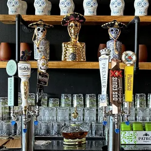 Six Beers on Tap