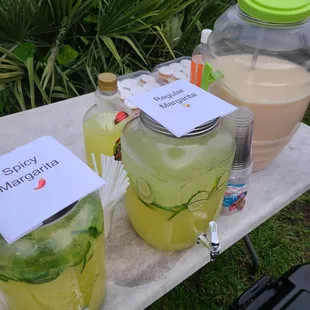 We supplied the margaritas but Emanuel supplied the horchata!