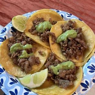 Carne asada tacos