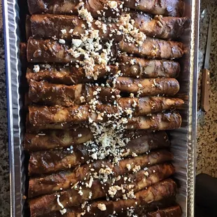 Enchiladas de mole!
