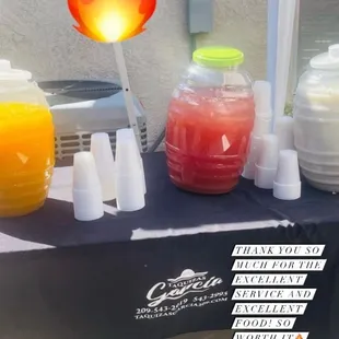 Delicious &amp; refreshing Aguas Frescas!