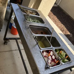 Toppings!! Get in my belly :)