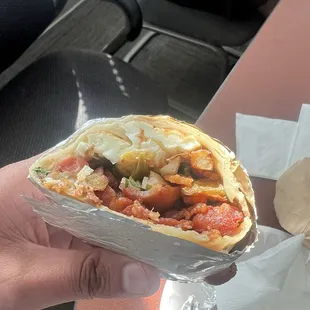 Best breakfast burrito around!